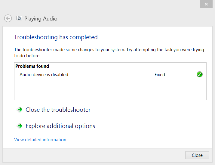 Then, click 'Troubleshoot sound problems'